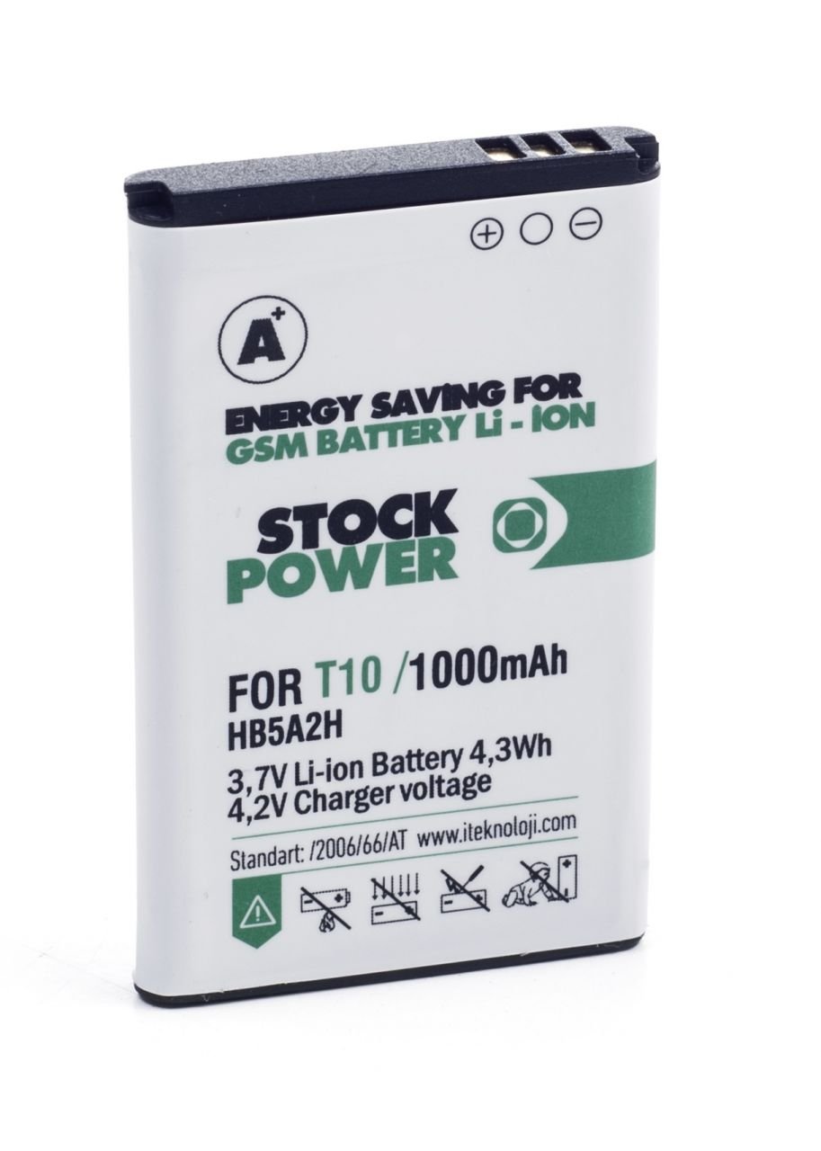 Stock Power Turkcell T-10 (1000 mAh) Batarya