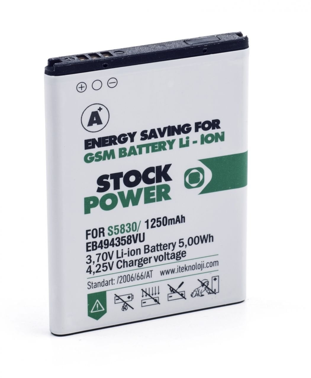 Stock Power Samsung S5830 - S5660 - B7510 Galaxy Ace Batarya