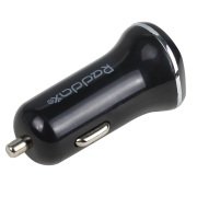 Reddax Gold Serisi Çift Usb 2400 mAh Micro Usb_V8 Araç Şarj Aleti (Siyah)